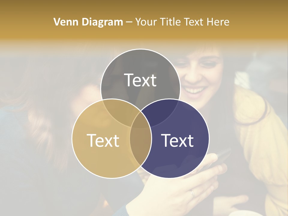 Head And Shoulders Youth Women PowerPoint Template