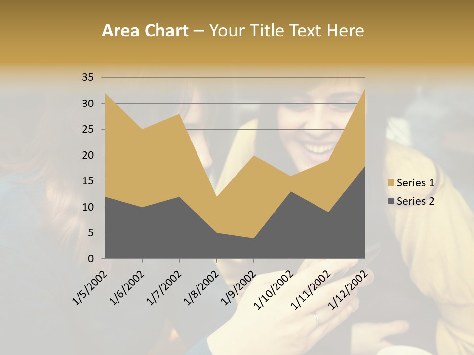 Head And Shoulders Youth Women PowerPoint Template