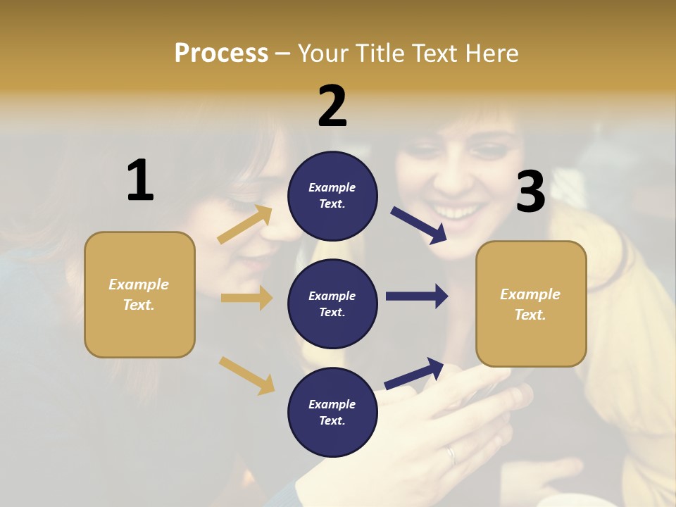 Head And Shoulders Youth Women PowerPoint Template