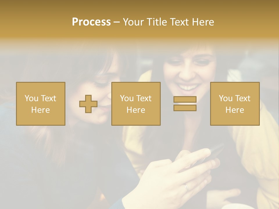 Head And Shoulders Youth Women PowerPoint Template