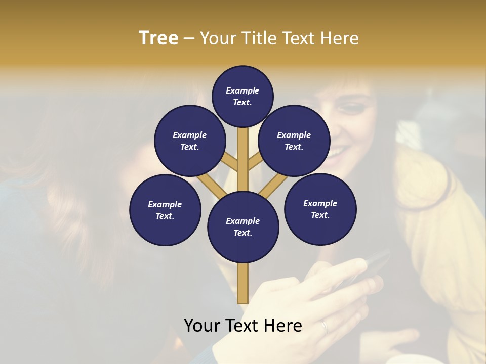 Head And Shoulders Youth Women PowerPoint Template