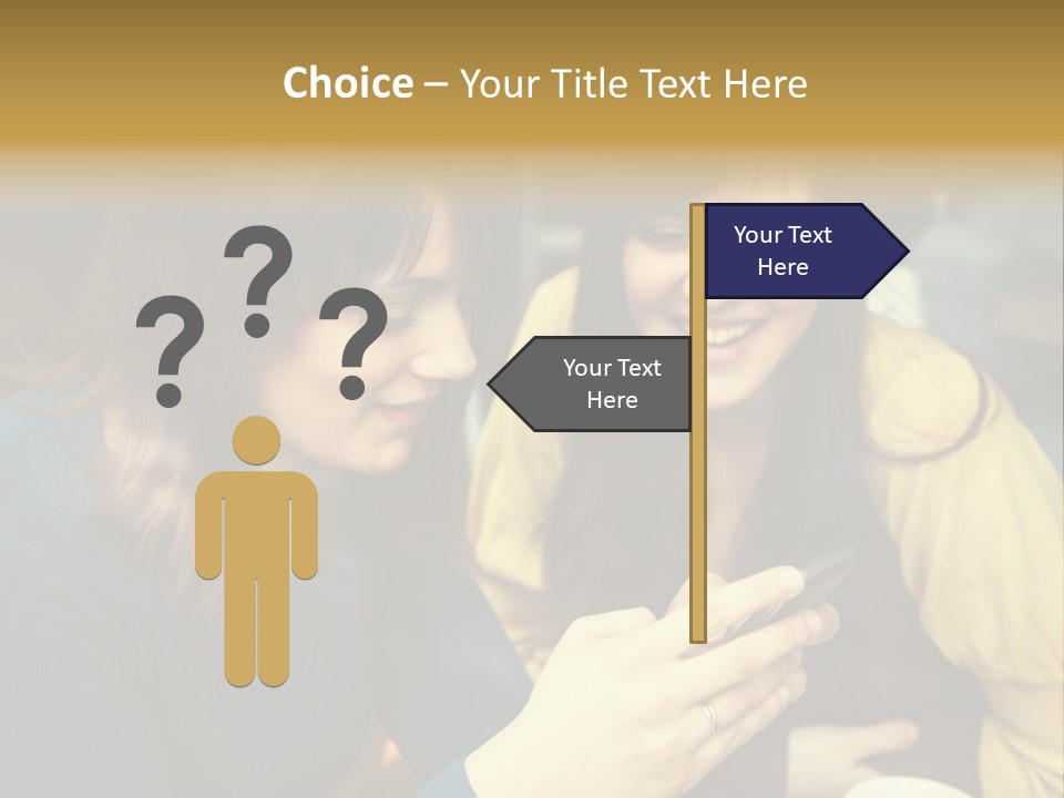 Head And Shoulders Youth Women PowerPoint Template