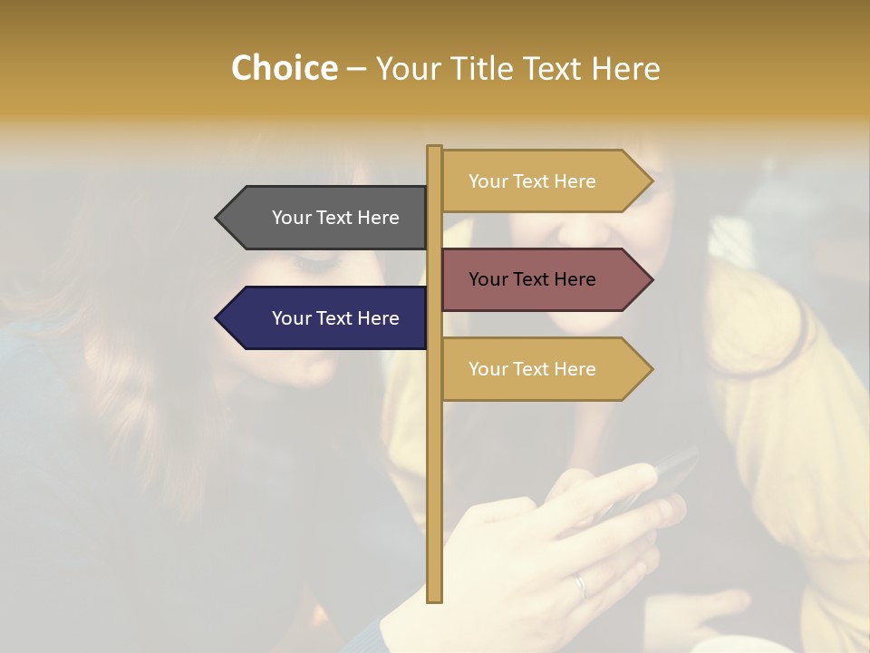 Head And Shoulders Youth Women PowerPoint Template