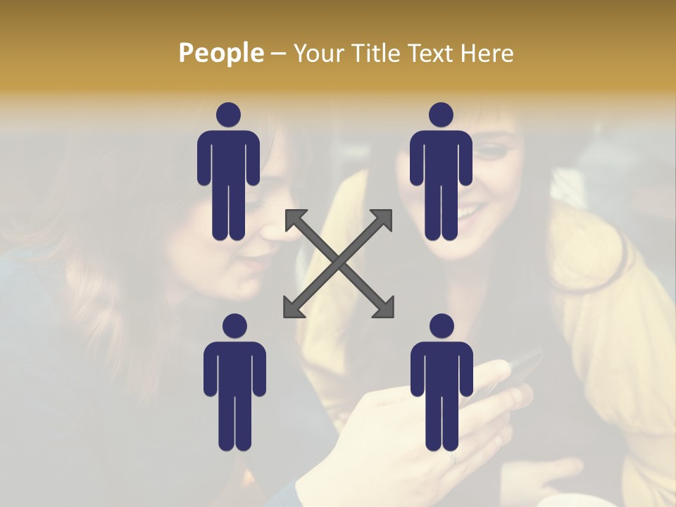 Head And Shoulders Youth Women PowerPoint Template