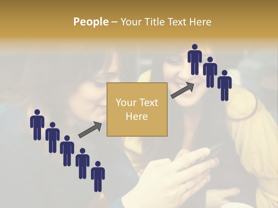 Head And Shoulders Youth Women PowerPoint Template