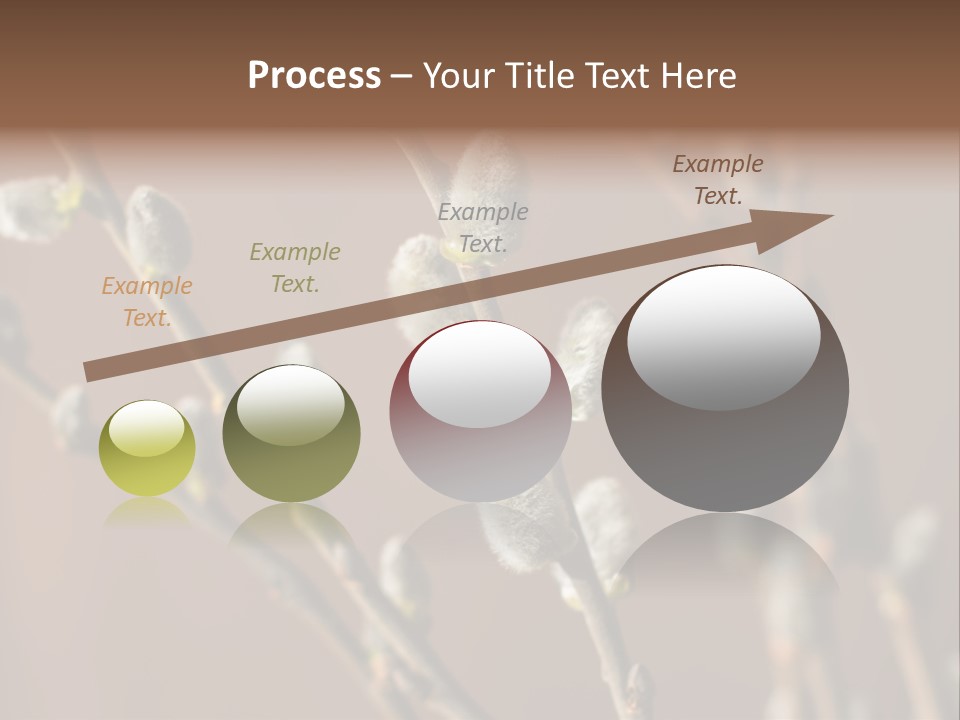 Season Blooming Flower PowerPoint Template