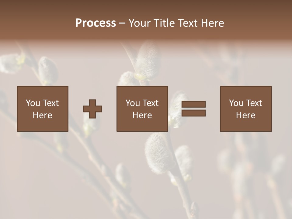 Season Blooming Flower PowerPoint Template