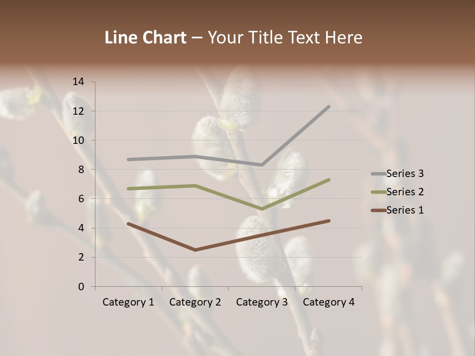 Season Blooming Flower PowerPoint Template
