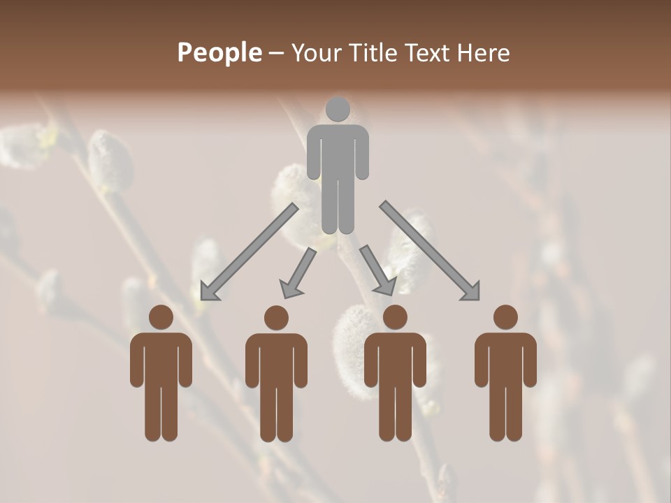 Season Blooming Flower PowerPoint Template