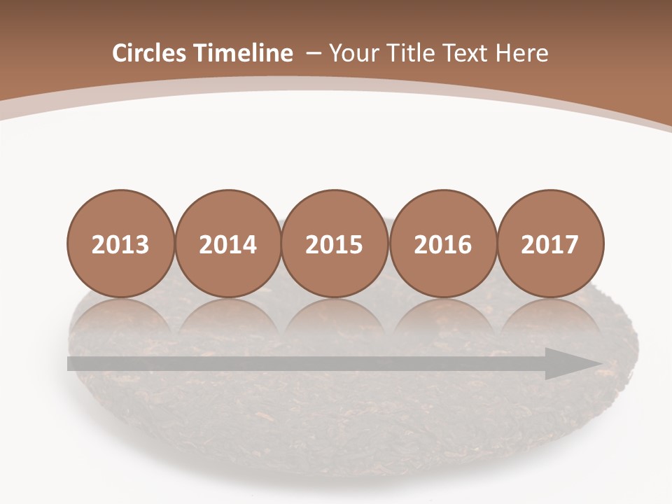 A Piece Of Chocolate Cake On A White Background PowerPoint Template