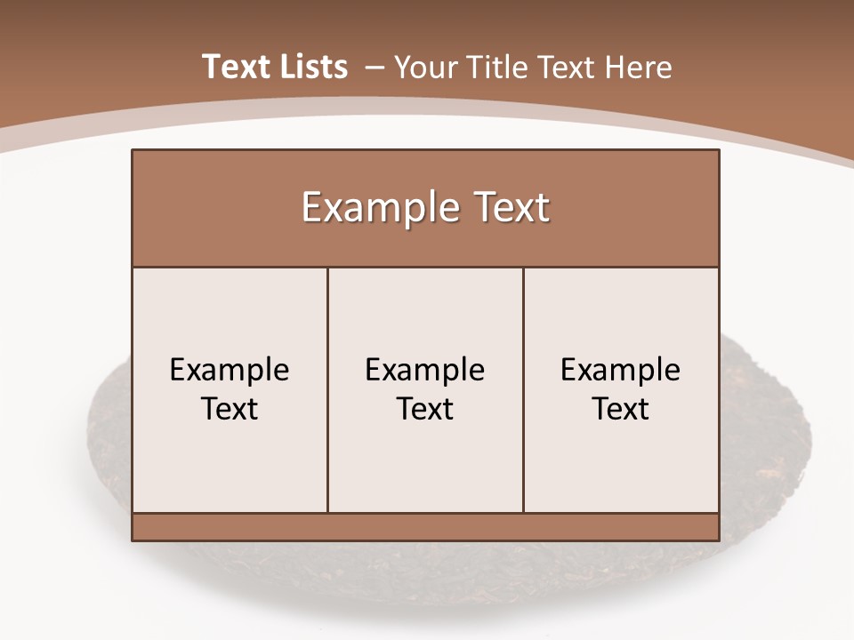 A Piece Of Chocolate Cake On A White Background PowerPoint Template