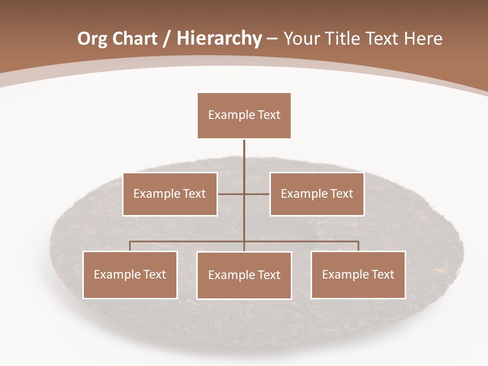 A Piece Of Chocolate Cake On A White Background PowerPoint Template