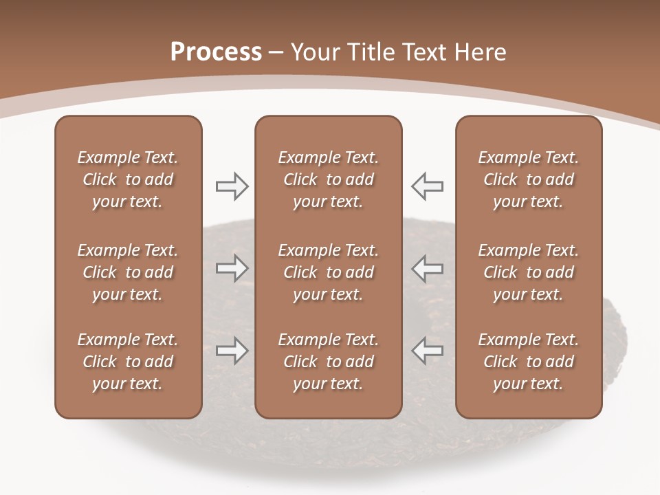 A Piece Of Chocolate Cake On A White Background PowerPoint Template