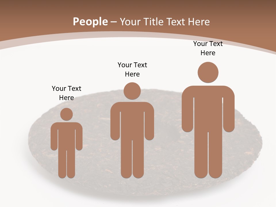 A Piece Of Chocolate Cake On A White Background PowerPoint Template