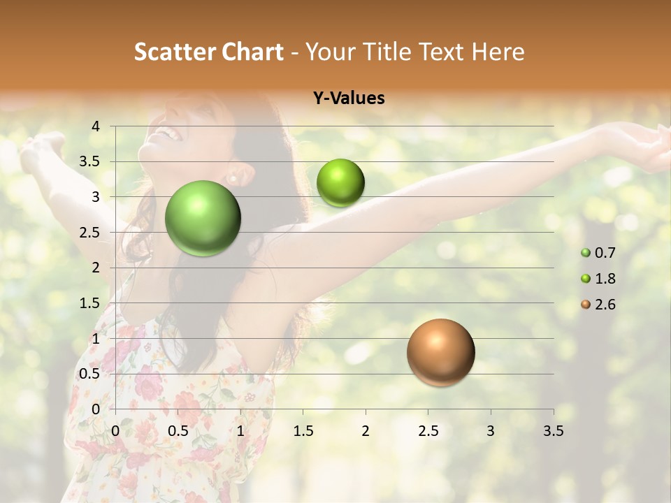 Dress Raised Well Being PowerPoint Template