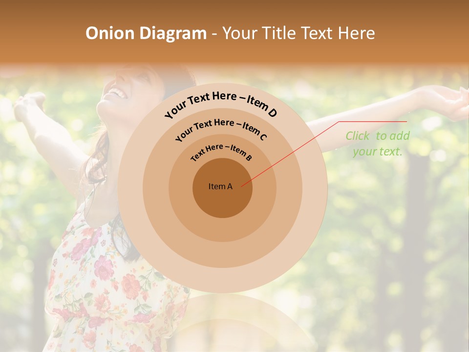 Dress Raised Well Being PowerPoint Template