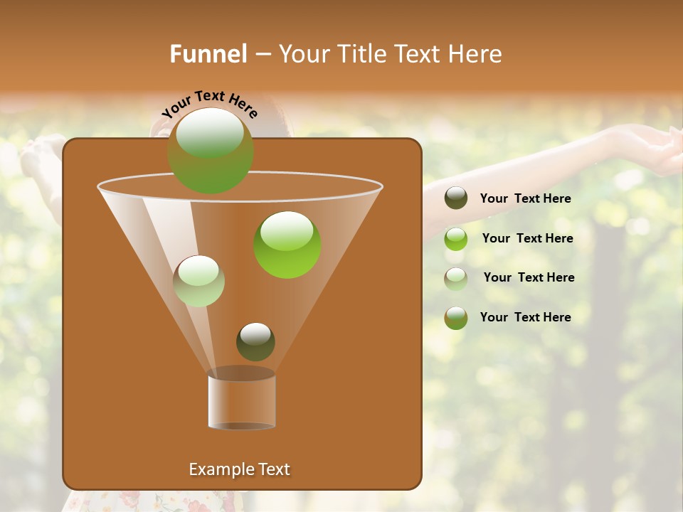 Dress Raised Well Being PowerPoint Template