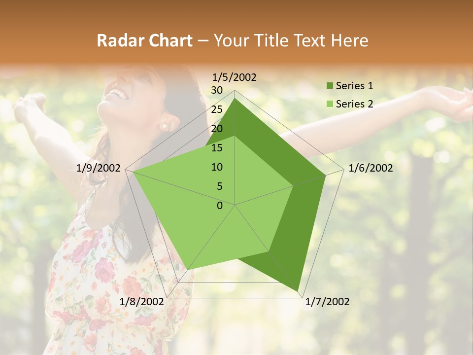 Dress Raised Well Being PowerPoint Template