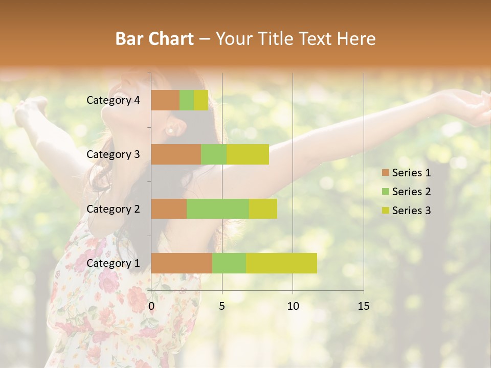 Dress Raised Well Being PowerPoint Template