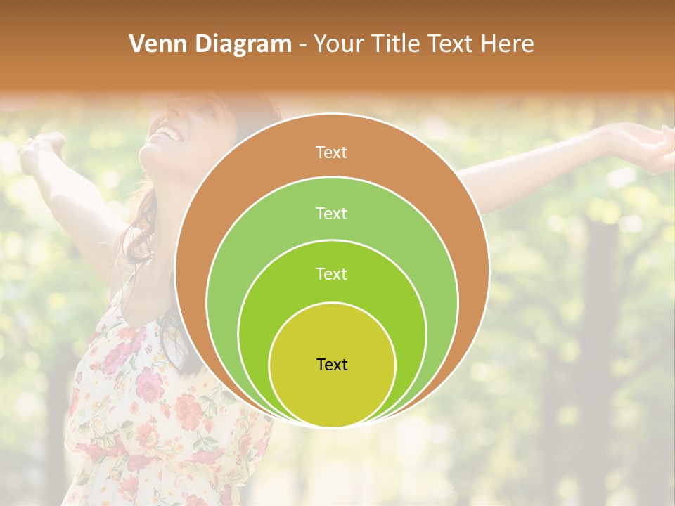 Dress Raised Well Being PowerPoint Template