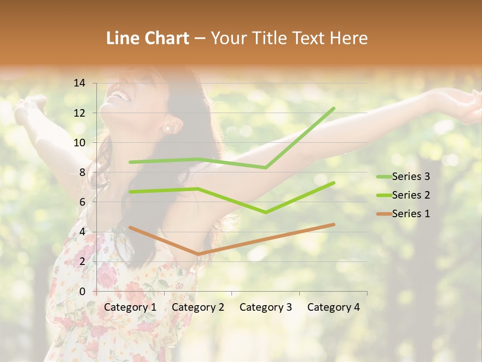 Dress Raised Well Being PowerPoint Template