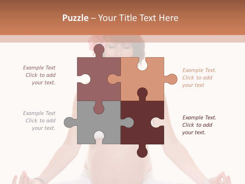 Motherhood Expectant Feminine PowerPoint Template