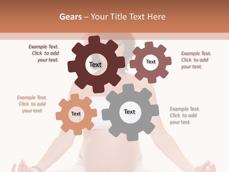 Motherhood Expectant Feminine PowerPoint Template