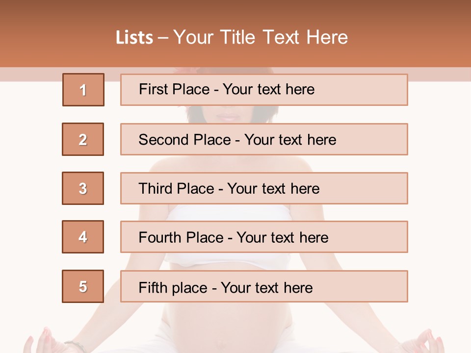 Motherhood Expectant Feminine PowerPoint Template