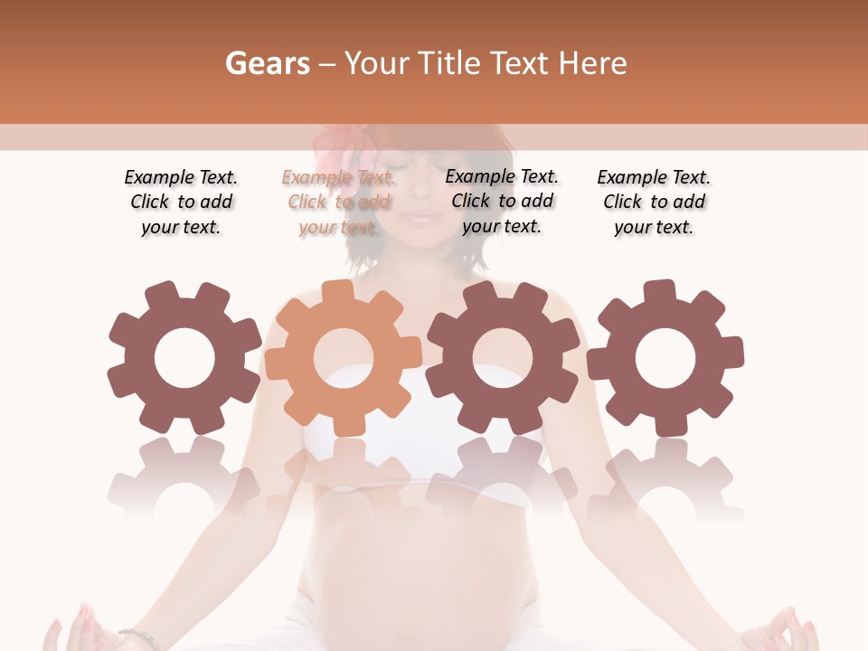 Motherhood Expectant Feminine PowerPoint Template