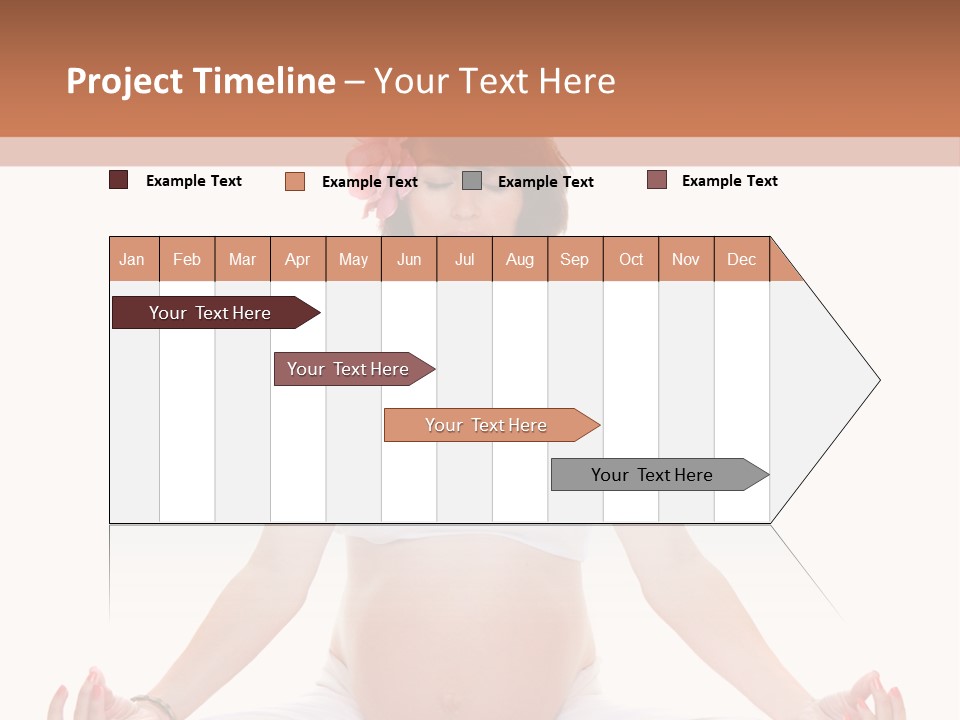 Motherhood Expectant Feminine PowerPoint Template