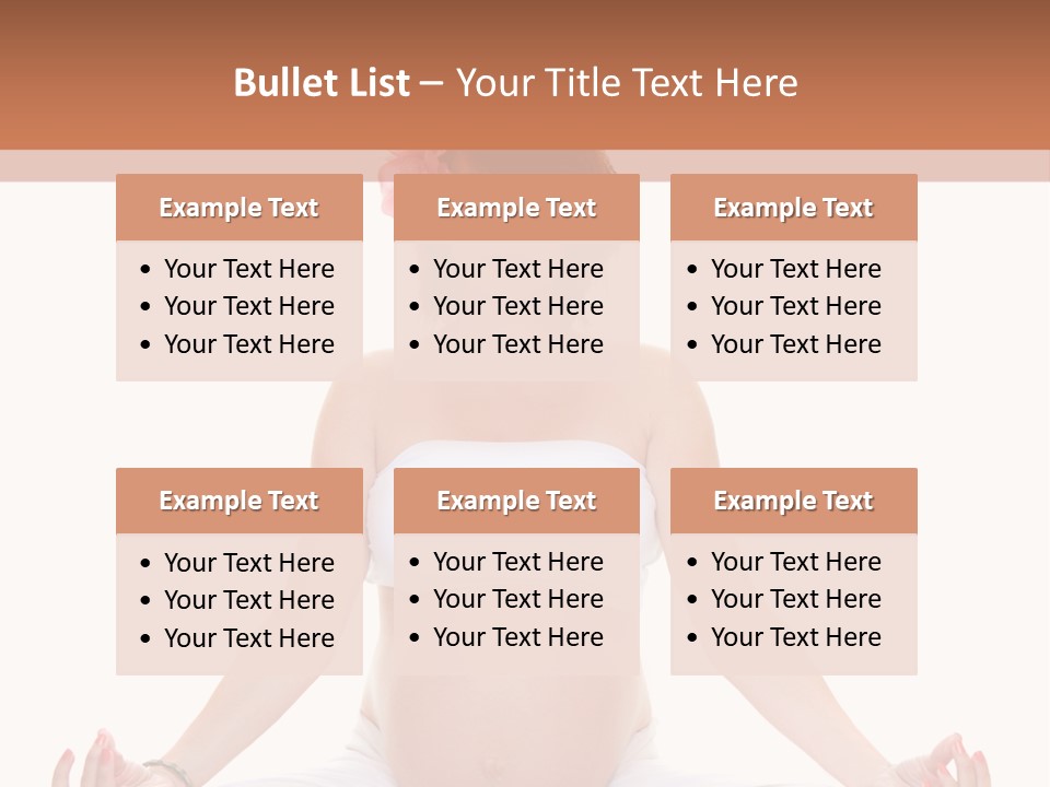 Motherhood Expectant Feminine PowerPoint Template