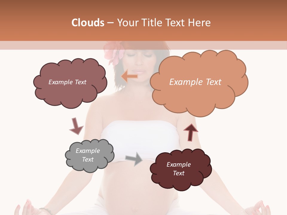 Motherhood Expectant Feminine PowerPoint Template