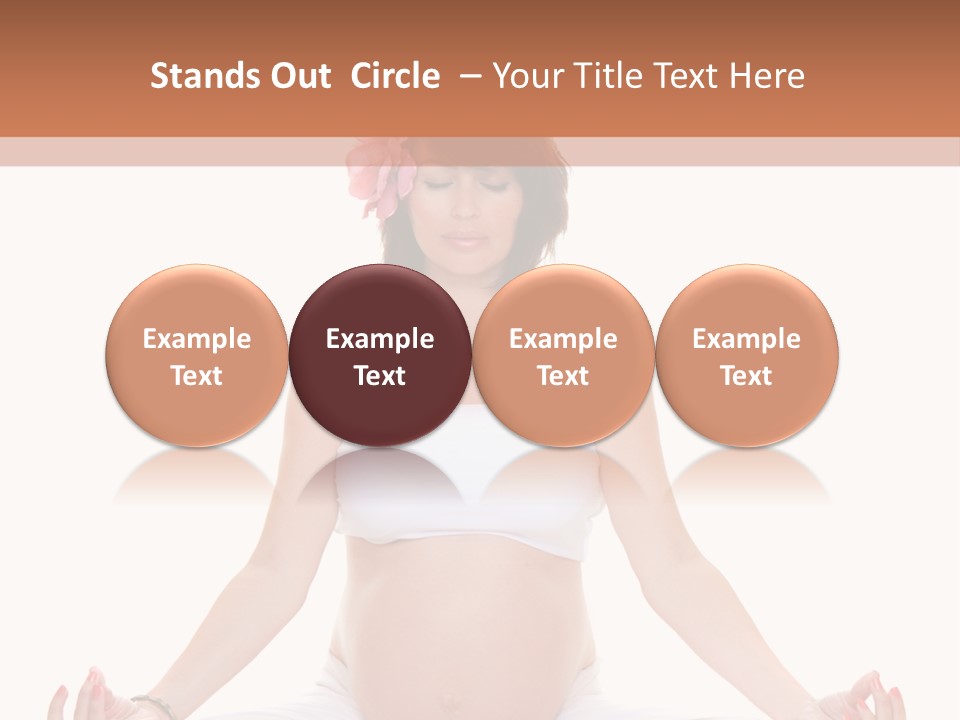 Motherhood Expectant Feminine PowerPoint Template