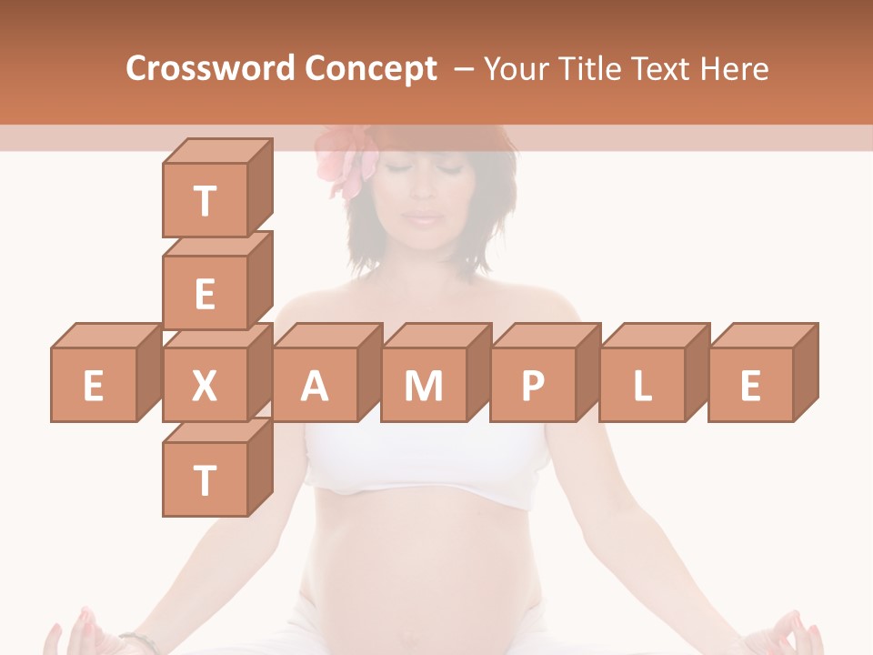 Motherhood Expectant Feminine PowerPoint Template