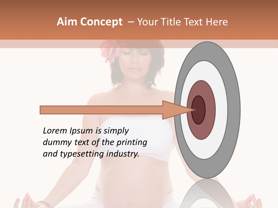 Motherhood Expectant Feminine PowerPoint Template