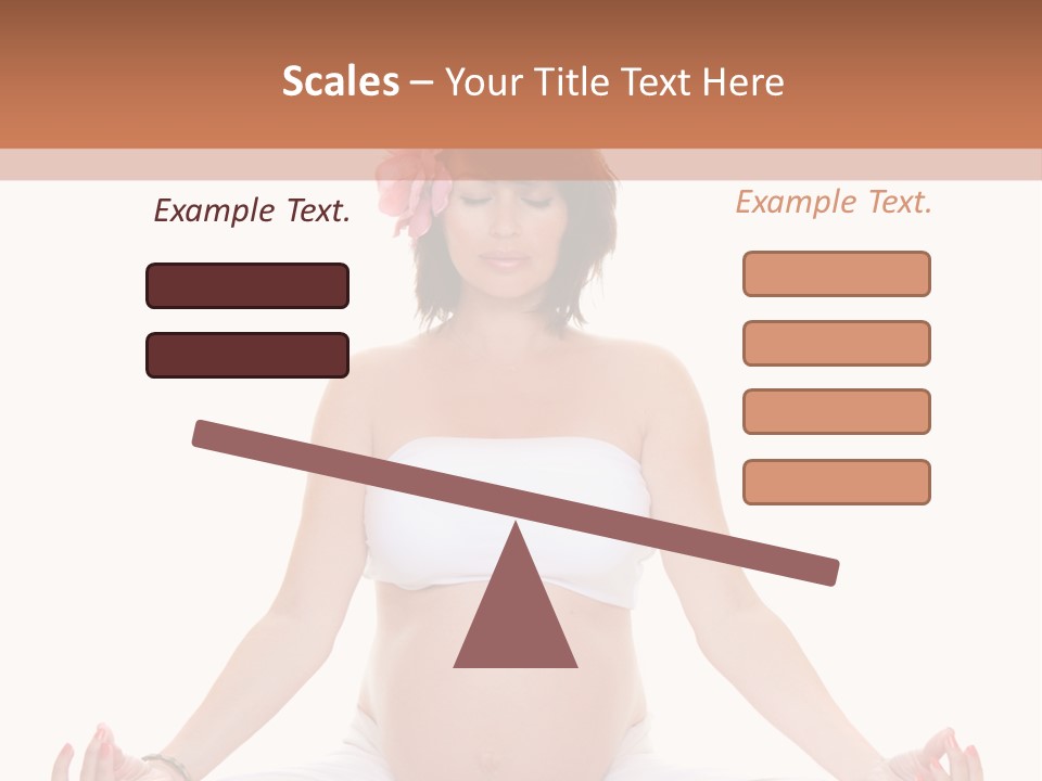 Motherhood Expectant Feminine PowerPoint Template