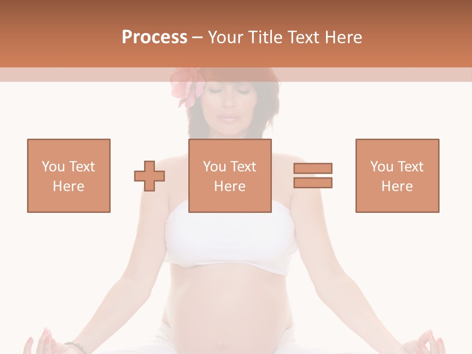 Motherhood Expectant Feminine PowerPoint Template