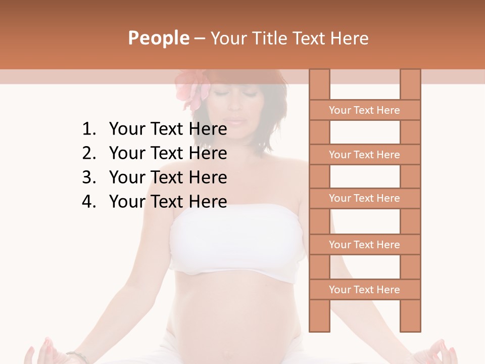 Motherhood Expectant Feminine PowerPoint Template