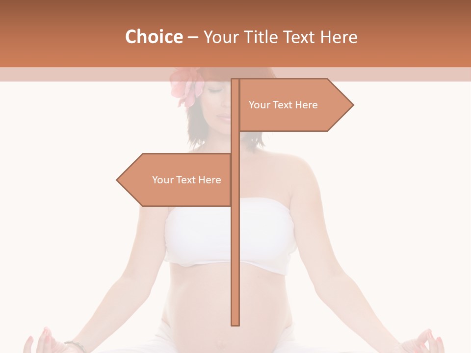 Motherhood Expectant Feminine PowerPoint Template