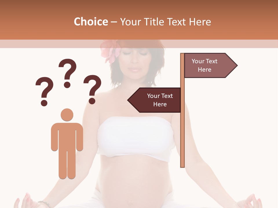 Motherhood Expectant Feminine PowerPoint Template