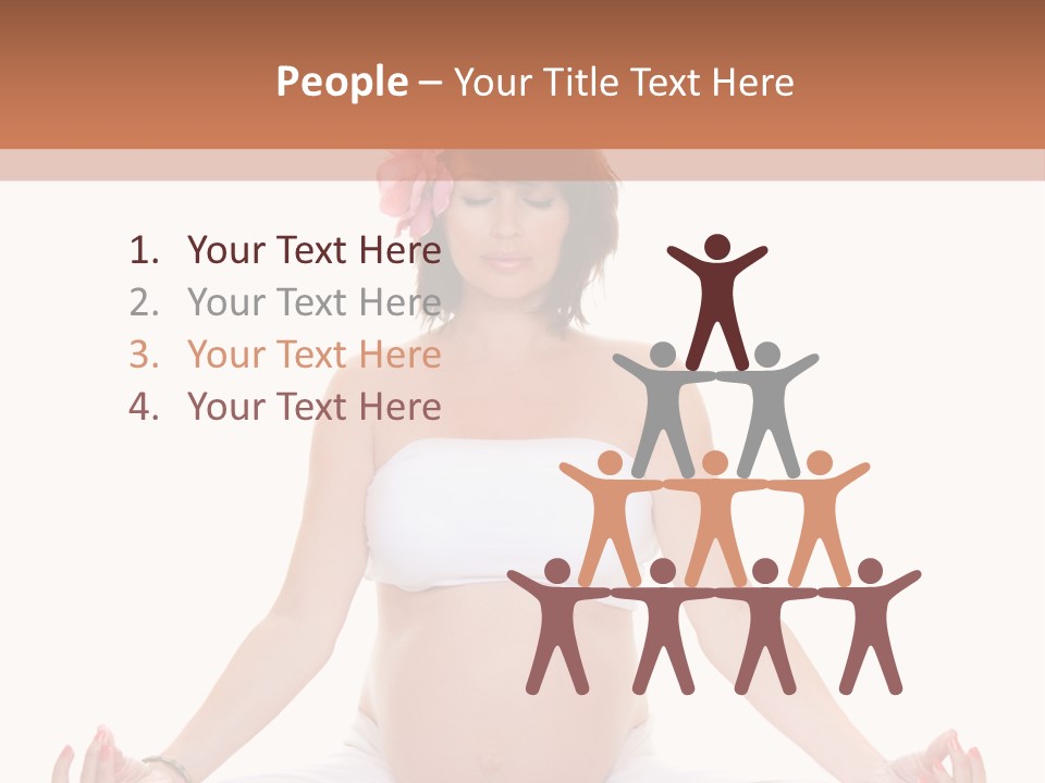 Motherhood Expectant Feminine PowerPoint Template