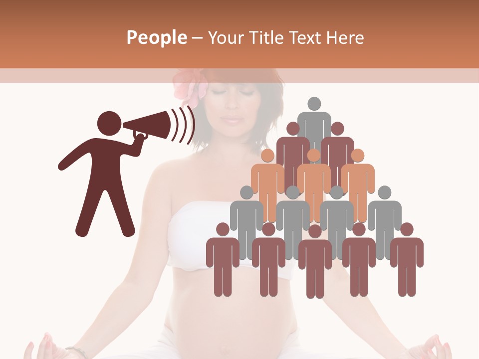 Motherhood Expectant Feminine PowerPoint Template