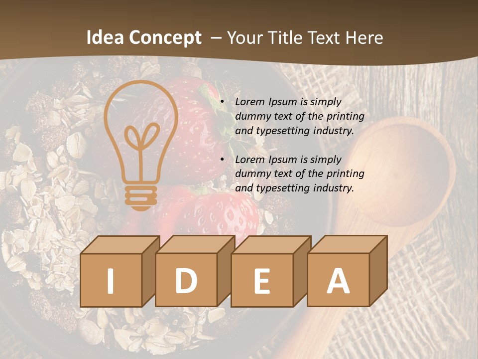 Full Health Fresh PowerPoint Template