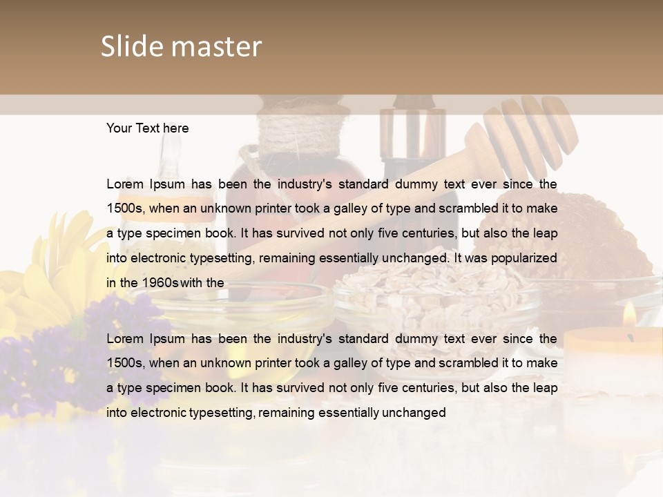 Sugary Cosmetology Enjoyment PowerPoint Template