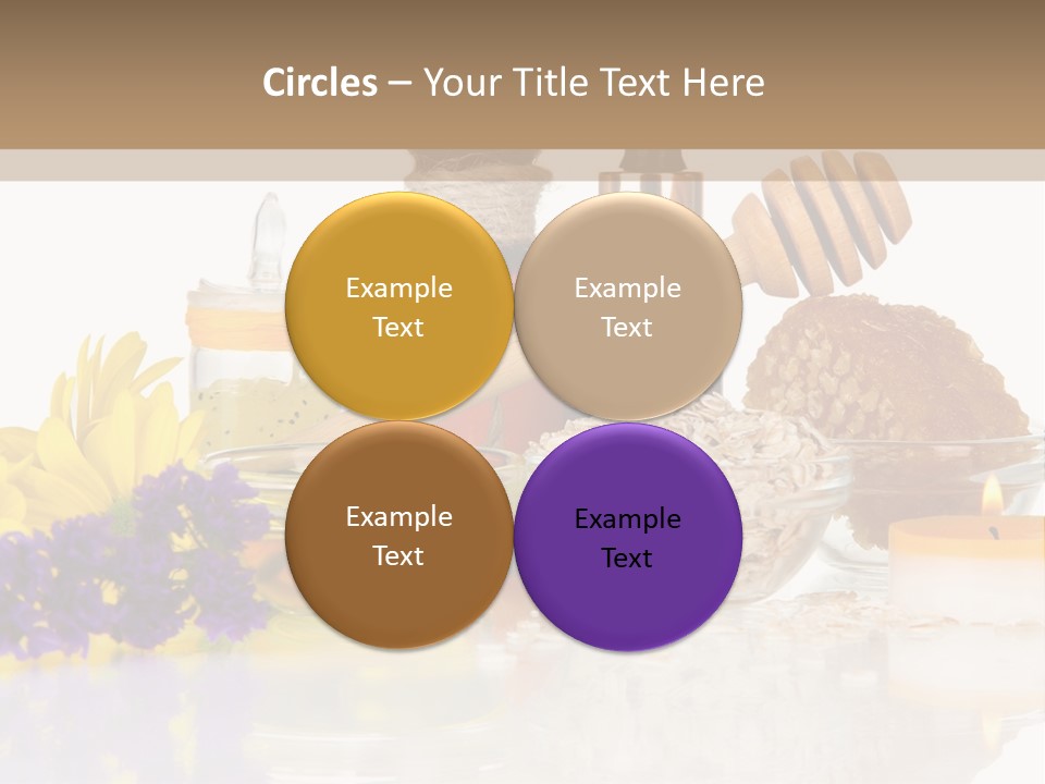 Sugary Cosmetology Enjoyment PowerPoint Template