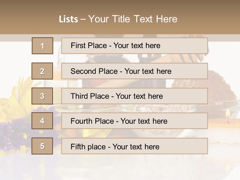 Sugary Cosmetology Enjoyment PowerPoint Template