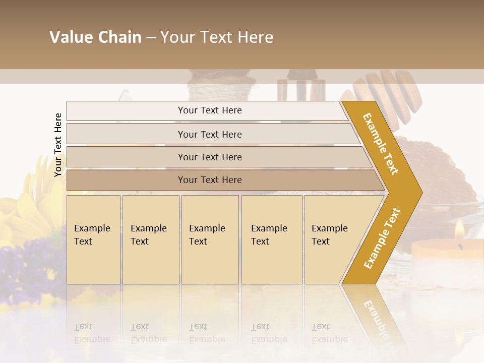 Sugary Cosmetology Enjoyment PowerPoint Template