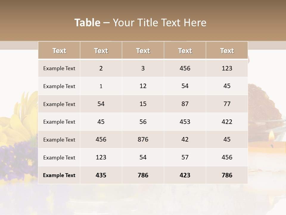 Sugary Cosmetology Enjoyment PowerPoint Template