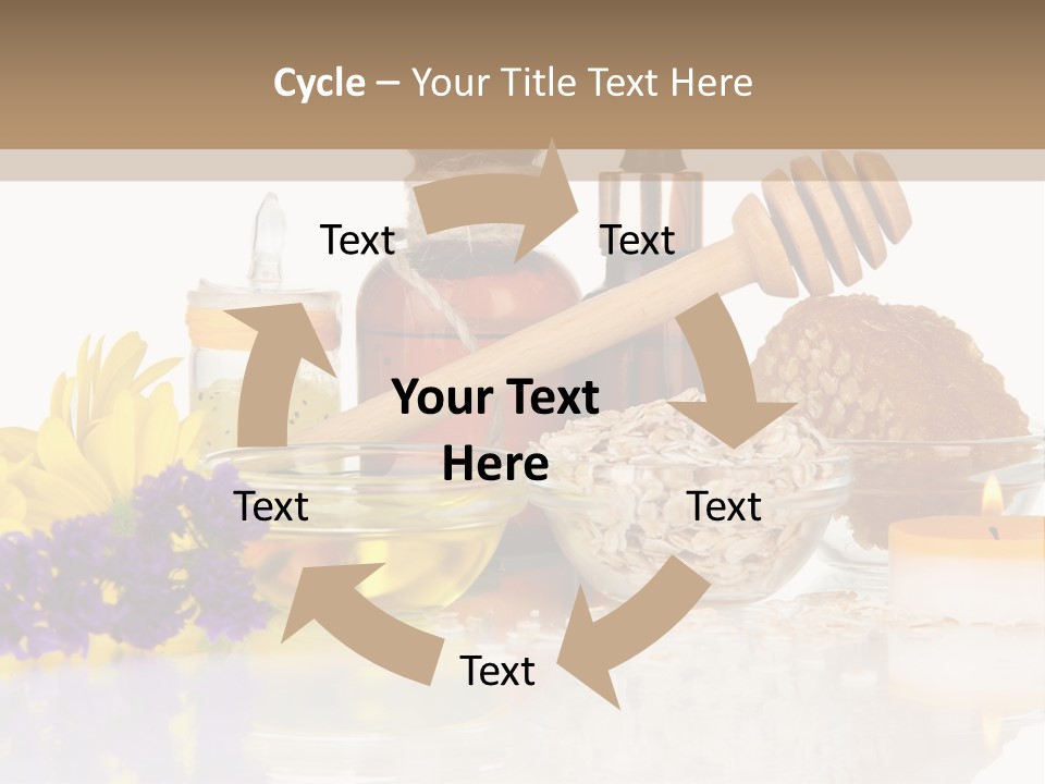 Sugary Cosmetology Enjoyment PowerPoint Template