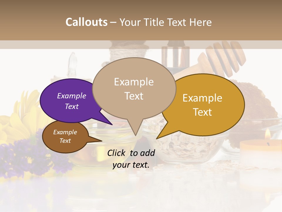 Sugary Cosmetology Enjoyment PowerPoint Template
